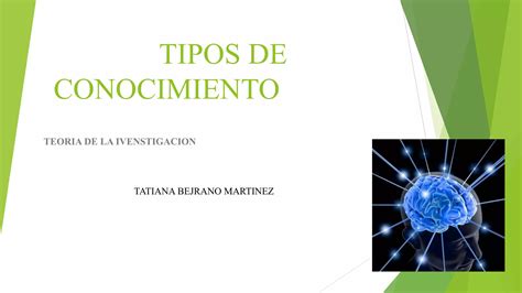 Tipos De Conocimiento Y Ejemplos Ppt Descarga Gratuita