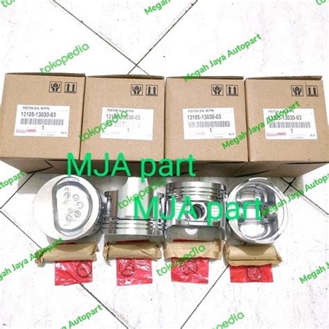 Jual Piston Seher Assy Toyota Kijang 5k 13101 13030 Harga 4pc Jakarta