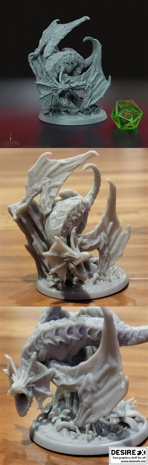 Desire FX 3d Models Jungle Wyvern 3D Print Model