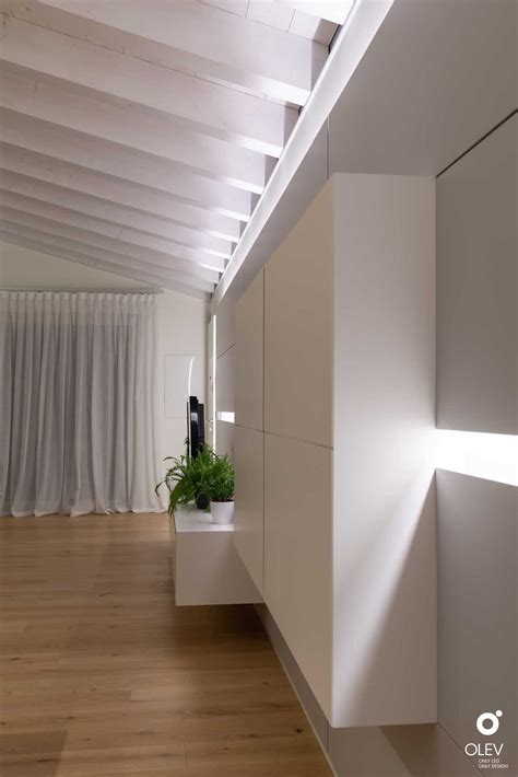 Illuminazione Mansarda Led Contemporary Living Style With The On