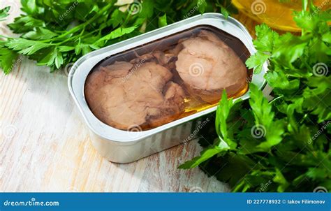 Canned Seafood - Smoked Cod Liver Stock Photo - Image of seafood ...