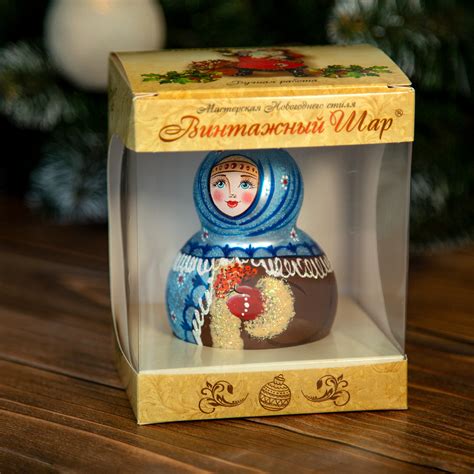 Игрушка елочная 'Русская красавица' купить в интернет-магазине PichShop ...