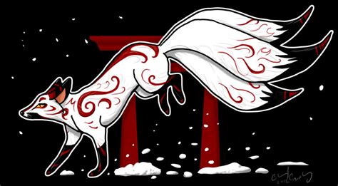 Kitsune by silvercrossfox on DeviantArt