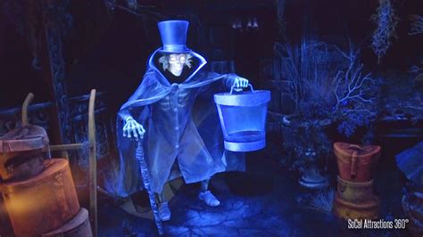 Socal Attractions Hatbox Ghost Returns To Haunted Mansion