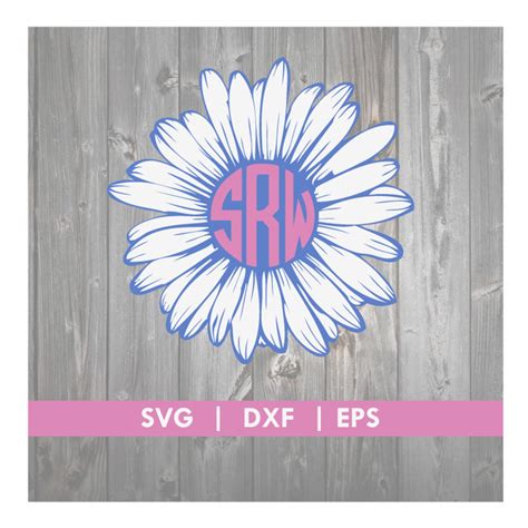 Gerber Daisy Svg Dxf Silhouette Cameo Cricut Cut File Etsy