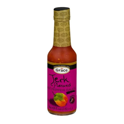 Grace Jerk Flavored Hot Pepper Sauce Shopbestfoods