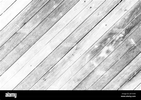 Wood Washed White Painted Wooden Wall Texture And Background Stock