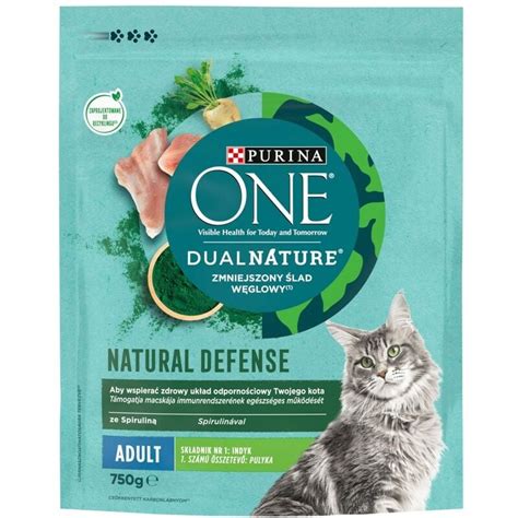 Purina ONE DUAL NATURE Adult Indyk 750g