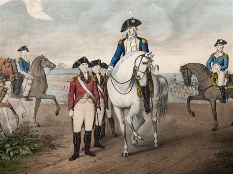 Surrender Of Lord Cornwallis At Yorktown Va Oct 19th 1781 National