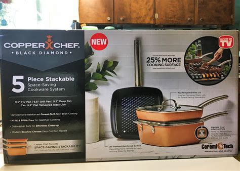 Copper Chef Black Diamond Nonstick Cookware Review