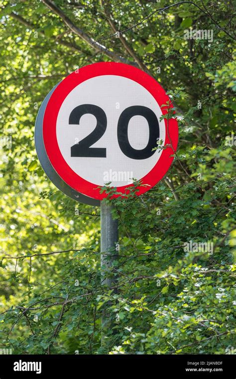 Regulatory Signs Maximum Speed Limit Traffic Sign 20