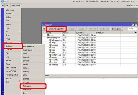 Manual Upgrading Mikrotik Wiki