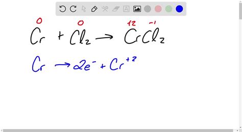 Solved Study This Chemica Reaction Cr Cl Then Write Balanced