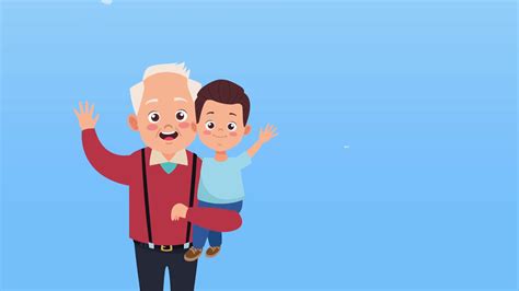 Top Grandpa And Grandson Cartoon Tariquerahman Net