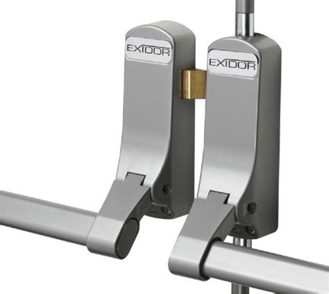 EXIDOR 296/4 Push bar panic latch for rebated double doors | Doorstuff