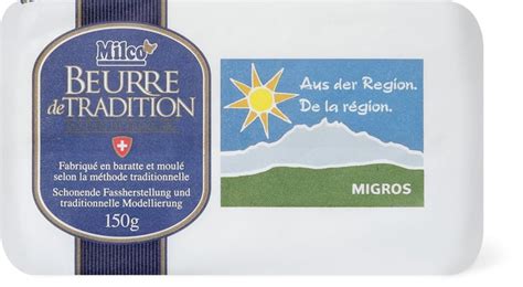 Beurres Margarines Migros