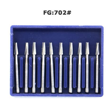 Pcs Pack Dental Tungsten Steel Carbide Burs Fg For High Speed