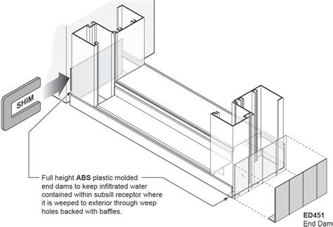 Ccp Cos451 Front Glazed Stacking System For Storefront And Windows