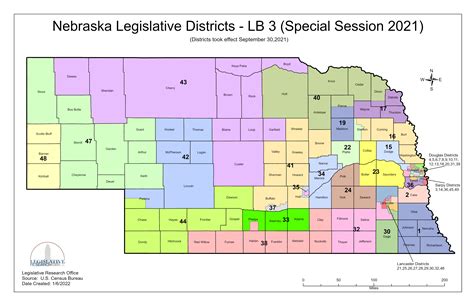 map of nebraska legislative districts 3