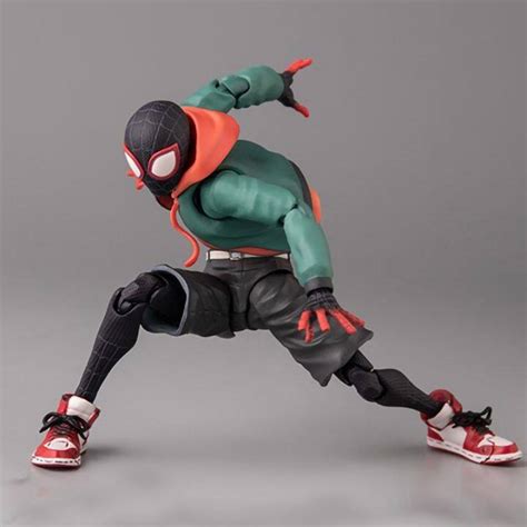 Sentinel Marvel Sv Action Miles Morales Figure Spiderman Model Spider