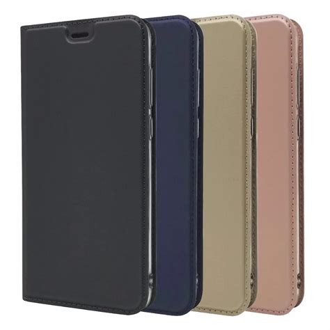 PU Leather For Cases Huawei P20 Lite Kickstand Phone Holder Card Pocket