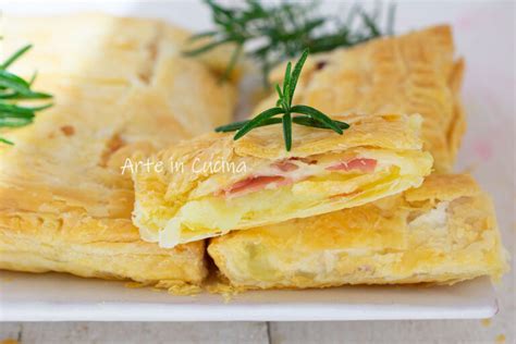 TORTA DI SFOGLIA ALLE PATATE E PROSCIUTTO Salvacena