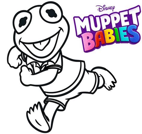 11 Cute Muppet Babies Coloring Pages For Kids Coloring Pages