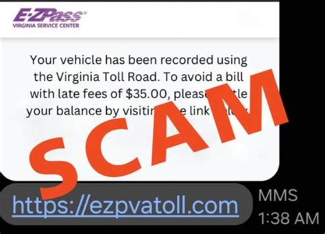 Vdot Warns Of Toll Scam Fredericksburg Free Press