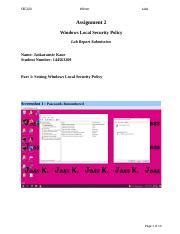 Assignment Jkaur Docx Sec Winter Labs Assignment Windows