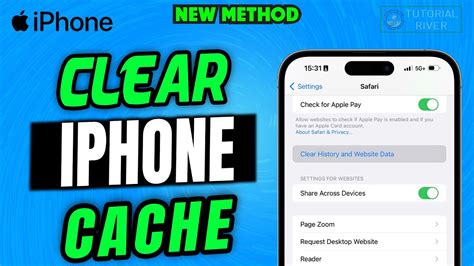 How To Clear Iphone Cache Youtube