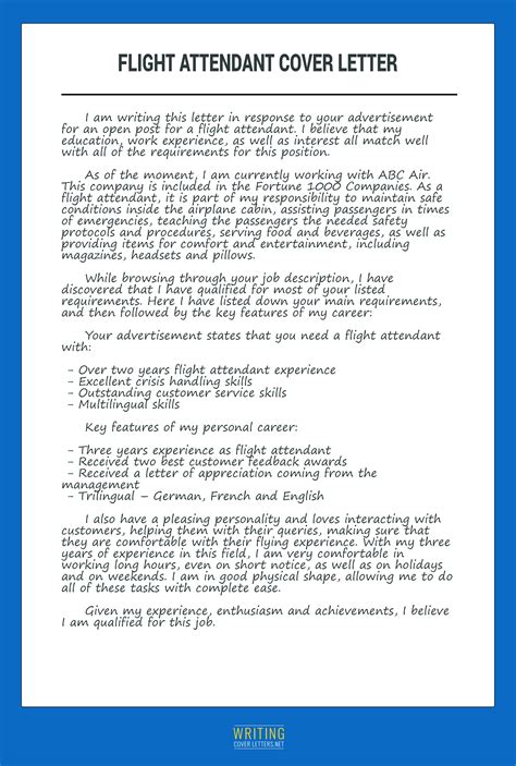 Airline Pilot Cover Letter Template Artofit