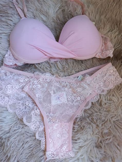 Conjunto De Lingerie Lingerie Feminina Corpo E Alma Nunca Usado Enjoei