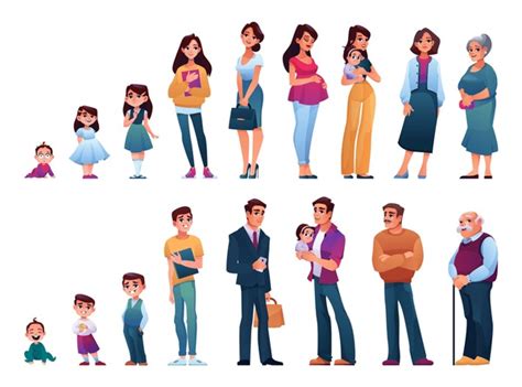 2+ Thousand Cartoon Life Cycle Human Royalty-Free Images, Stock Photos ...