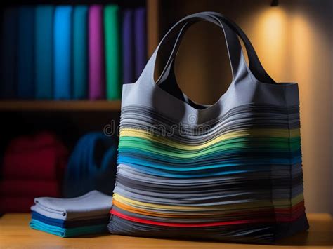 Worn T Shirt Is Used To Make A Stylized Bag Which Is Placed On A Table
