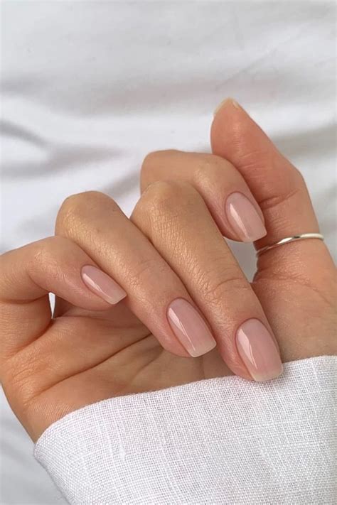 Nude Nails Manicure And Pedicure Bio Gel Nails Whiter Nails Subtle