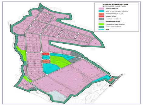 cankiri organize sanayi bölgesi imar plani Utem Planlama