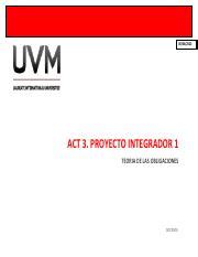 A3 EQU6 Pdf 06 06 2022 ACT 3 PROYECTO INTEGRADOR 1 TEORIA DE LAS