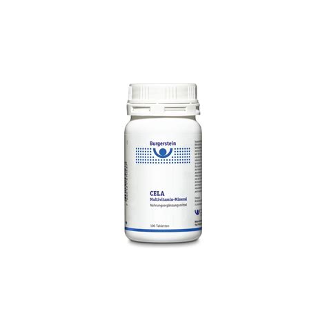 Burgerstein Multivitamin Mineral Cela Chf