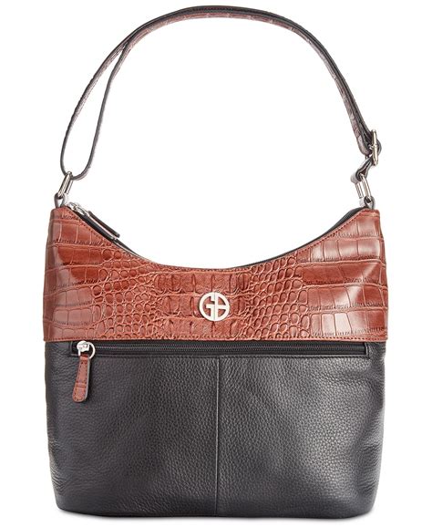 Giani Bernini Pebble Crocodile Hobo Bag For 33 Clark Deals