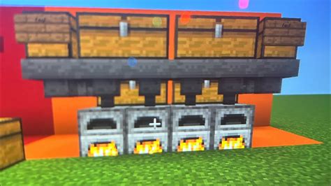 How To Make An Auto Smelter In Minecraft YouTube