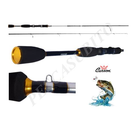 Canna Da Pesca A Spinning In Carbonio Carson Spin Catch Pescasubito