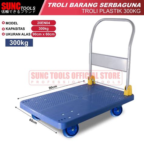 Jual Platform Hand Truck Tolley Troli Barang Trolli Plastik Kg By