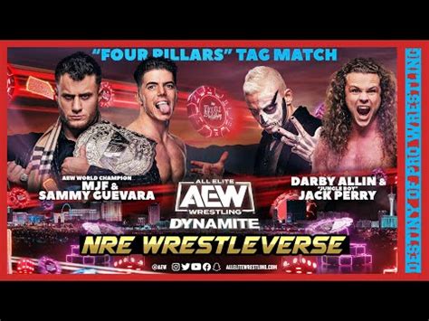 Nre The Wrestleverse Mjf Sammy Guevara Vs Darby Allin Jungle Boy