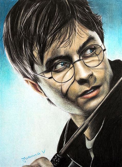 Harry Potter By Joanna Vu On Deviantart Harry Potter Portraits Harry