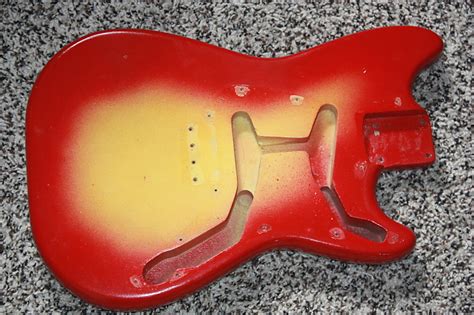 1963 1964 Fender Musicmaster Duo Sonic Body Original Reverb