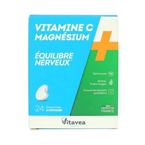 Nutrisante Vit C Magn Sium Cpr Croq T