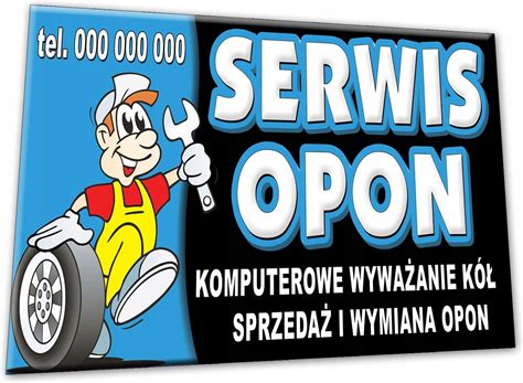 Czarmax Baner Serwis Opon Komputerowe Wywa Anie K Felgi Ceny I