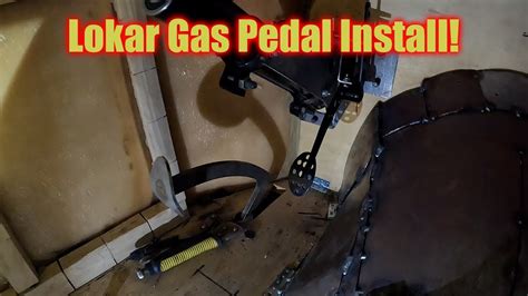 T Bucket Lokar Gas Pedal Install Youtube