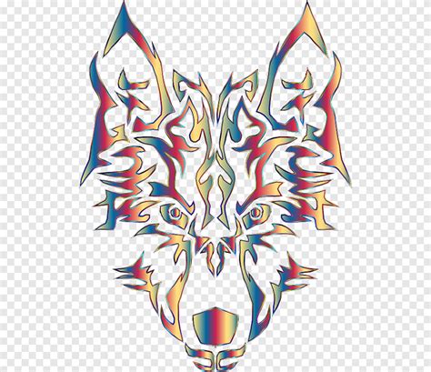 Desktop Dog Arctic Wolf Drawing Dog Animals Symmetry Png Pngegg