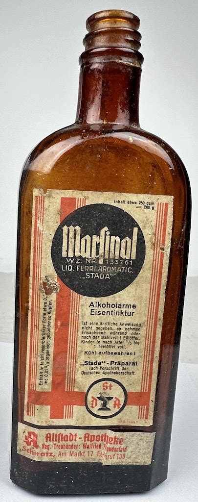 Ww2 German Nazi Morphine Bottle